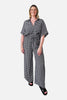 Marcatino™ Kort overhemd met knoopsluiting ZWART GINGHAM